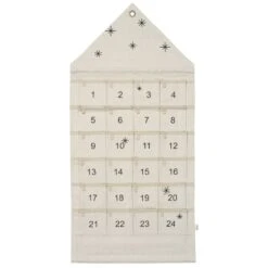 Ferm LIVING Star Adventskalender, Sand