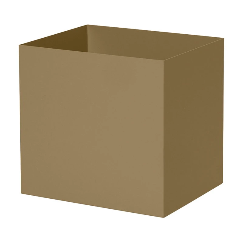 Ferm LIVING Plant Box Topf, Quadratisch, Olivgrün 3 Ferm LIVING Plant Box Topf, Quadratisch, Olivgrün