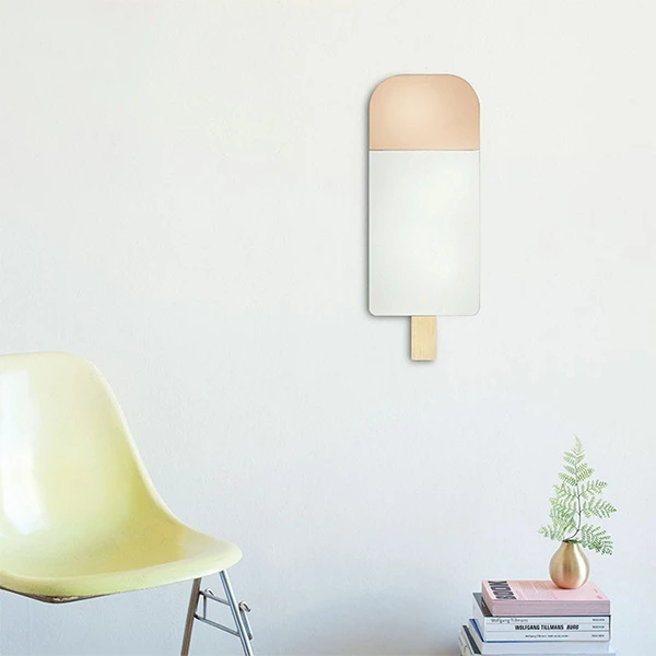 Ice Cream Mirror, Rosa 4 Ice Cream Mirror, Rosa – Bild 2