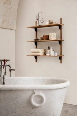 Ferm LIVING Ceramic Korb, Klein, Gebrochen Weiß -Wohnaccessoires Angebote 126 0023