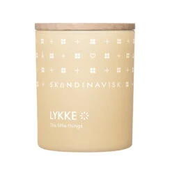 Skandinavisk Duftkerze Mit Deckel, LYKKE, Klein