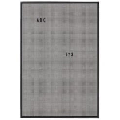 Design Letters Messageboard A2, Dunkelgrau