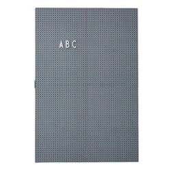 Design Letters Messageboard A3, Dunkelgrau