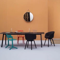 Hay Strap Spiegel, No 1, Groß, Grau -Wohnaccessoires Angebote 170Hay12 iso