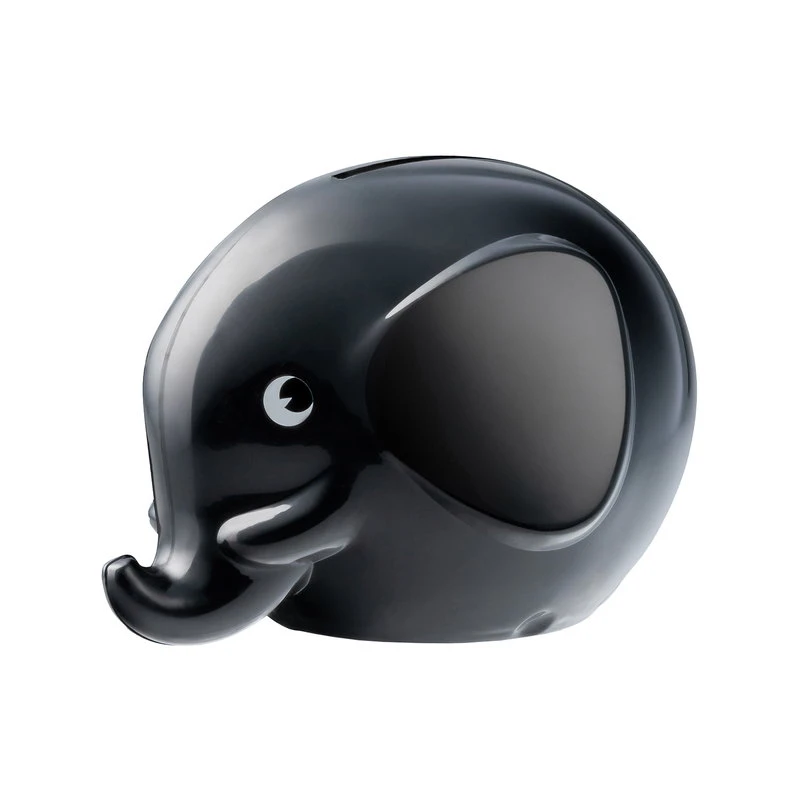 Sparbüchse Medi Elephant, Schwarz 3 Sparbüchse Medi Elephant, Schwarz