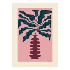 Flower Studies 01 Poster, Prickblad