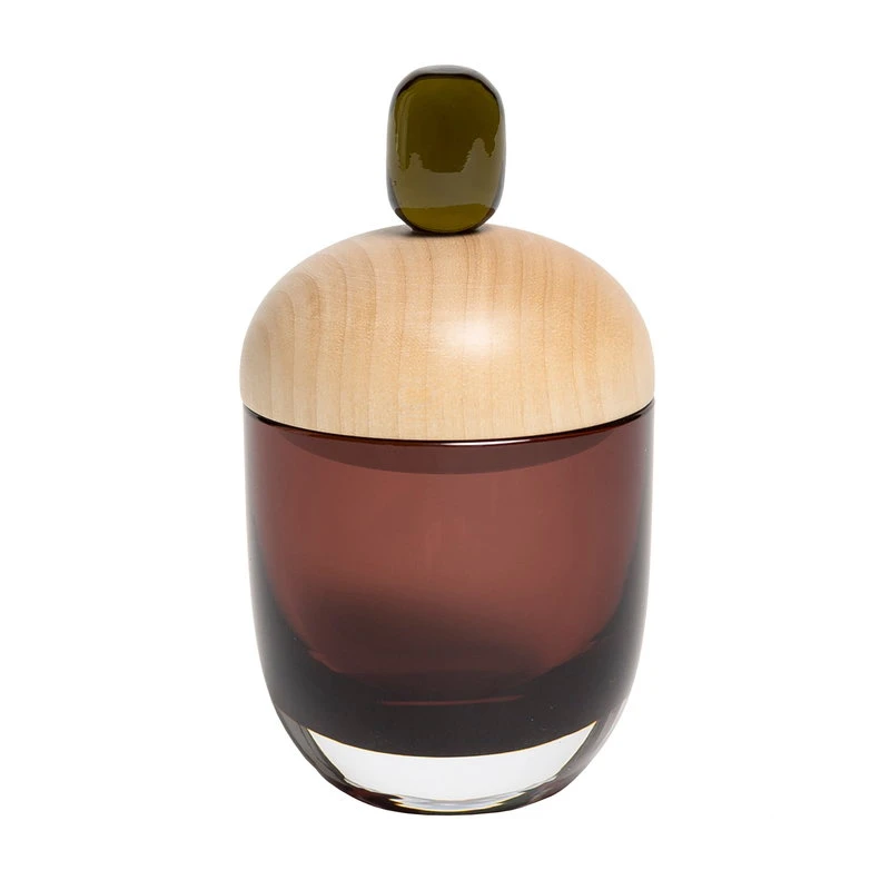 Kasten Lyyli, Mittel, Auberginefarben - Olive 3 Kasten Lyyli, Mittel, Auberginefarben - Olive