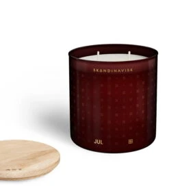 Skandinavisk Duftkerze Mit Deckel, JUL, 400 G -Wohnaccessoires Angebote 20113 4 JUL CANDLE 400G