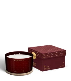 Skandinavisk Duftkerze Mit Deckel, JUL, Drei Dochte -Wohnaccessoires Angebote 20118 1 JUL CANDLE 475G