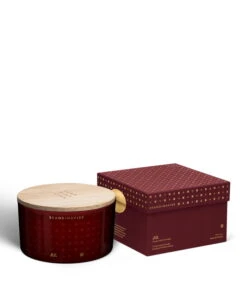 Skandinavisk Duftkerze Mit Deckel, JUL, Drei Dochte -Wohnaccessoires Angebote 20118 2 JUL CANDLE 475G