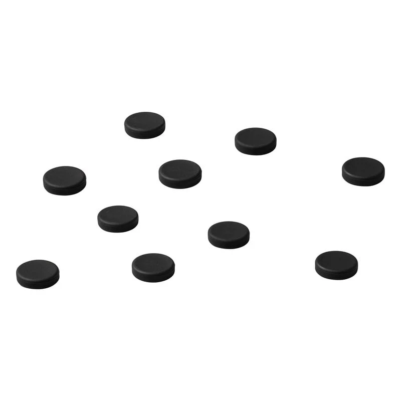 Magnete, 10 Stück, Stark, Schwarz 3 Magnete, 10 Stück, Stark, Schwarz