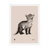 Poster Fox Cub, 30 X 40 Cm, Altrosa -Wohnaccessoires Angebote 209TeemuJ rvi AK