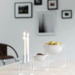 By Lassen Kubus Schale, Groß, Weiß -Wohnaccessoires Angebote 23ByLassen iso 1