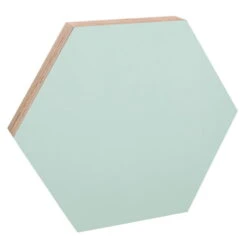 Magnettafel, Sechseck, 41,5 Cm, Mint