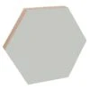 Magnettafel, Sechseckig, 41,5 Cm, Hellgrau 1 Magnettafel, Sechseckig, 41,5 Cm, Hellgrau -Wohnaccessoires Angebote 27KotonaDesign 20 TH