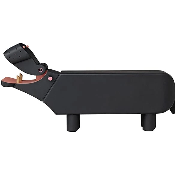 Kay Bojesen Flusspferd Aus Holz, Schwarz 3 Kay Bojesen Flusspferd Aus Holz, Schwarz