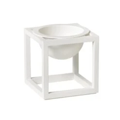 By Lassen Schale Kubus, Mini, Weiß