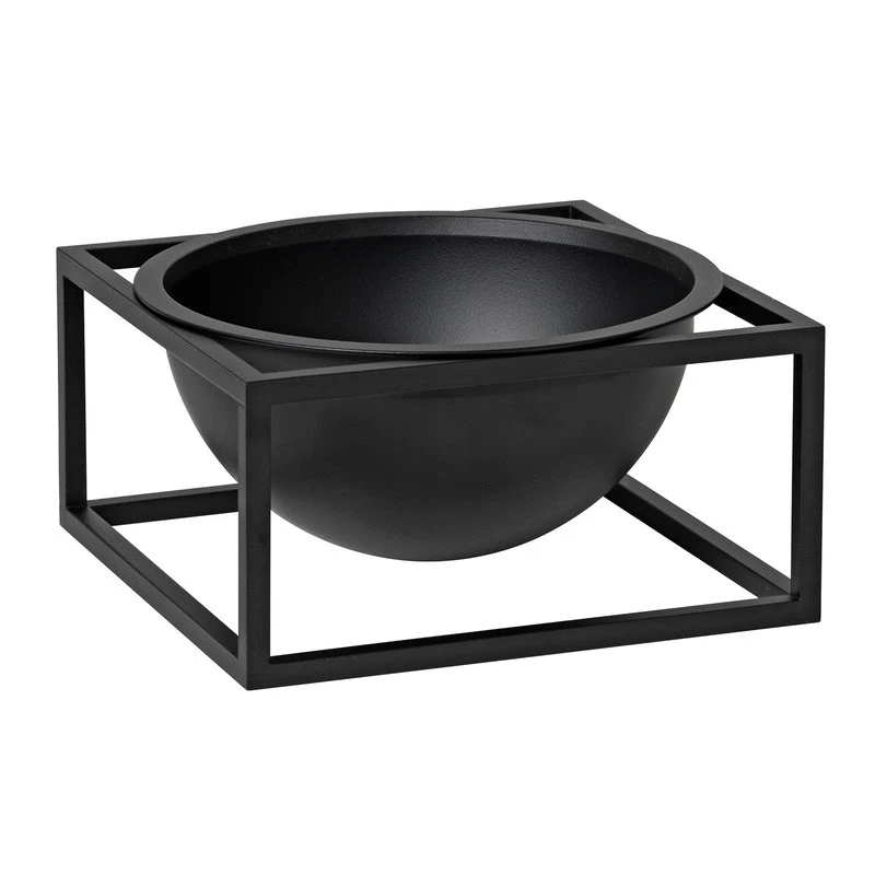 By Lassen Schale Kubus Centrepiece, Klein, Schwarz 3 By Lassen Schale Kubus Centrepiece, Klein, Schwarz