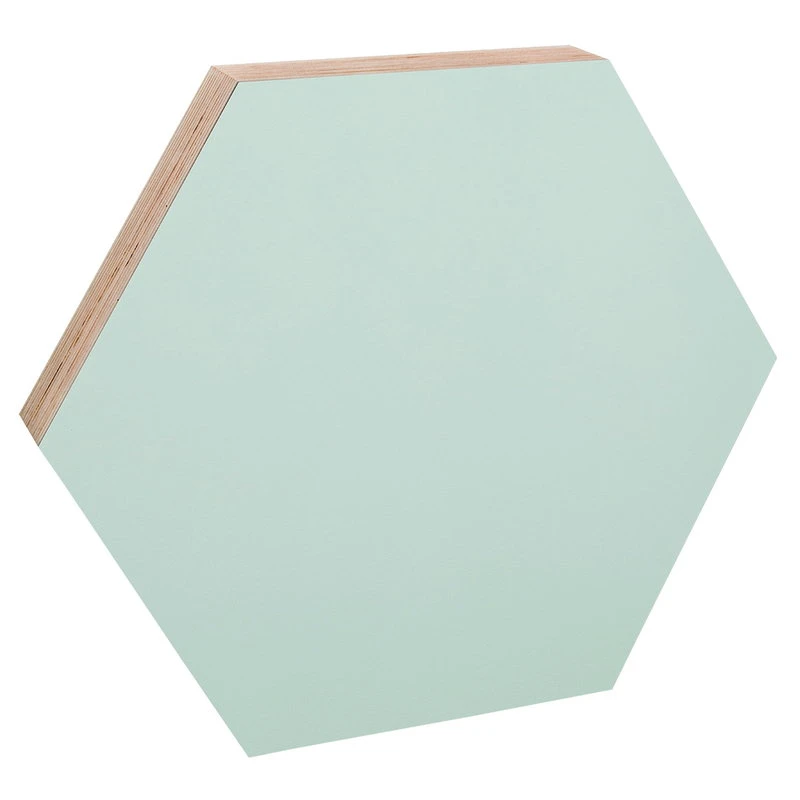 Magnettafel, Sechseck, 52,5 Cm, Mint 3 Magnettafel, Sechseck, 52,5 Cm, Mint