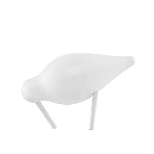 Normann Copenhagen Shorebird, Klein, Weiß 4 Normann Copenhagen Shorebird, Klein, Weiß – Bild 2