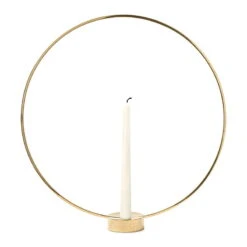 Klong Kerzenhalter Gloria, Klein, Messing