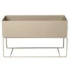 Ferm LIVING Pflanzkasten, Groß, Kaschmir -Wohnaccessoires Angebote 42fermliving plantbox iso cashmere ma