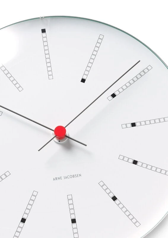 AJ Bankers Wanduhr, 48 Cm, Weiß 4 AJ Bankers Wanduhr, 48 Cm, Weiß – Bild 2