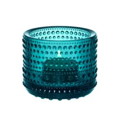 Iittala Kastehelmi Teelichthalter, 64 Mm, Meerblau