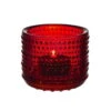 Iittala Kastehelmi Teelichthalter, 64 Mm, Cranberry -Wohnaccessoires Angebote 478ittala AK