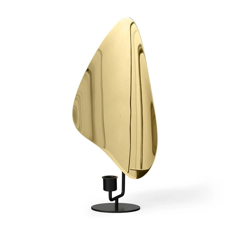 Menu Flambeau Kerzenhalter, 34 Cm, Schwarz - Messing – Bild 2