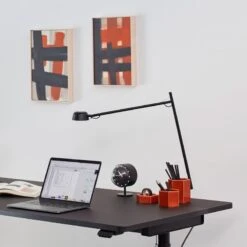 Vitra Night Clock, Schwarz 13 Vitra Night Clock, Schwarz -Wohnaccessoires Angebote 4919706 Tyde 2 ID Mesh Metal Side Table Hexognal Containers Akari 120A Desk Clock Night Clock master