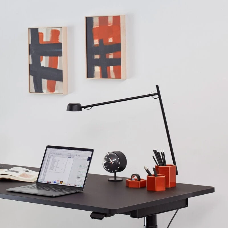 Vitra Night Clock, Schwarz 8 Vitra Night Clock, Schwarz – Bild 6