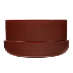 Iittala Nappula Blumentopf Mit Untersetzer, 240 X 130 Mm, Braun