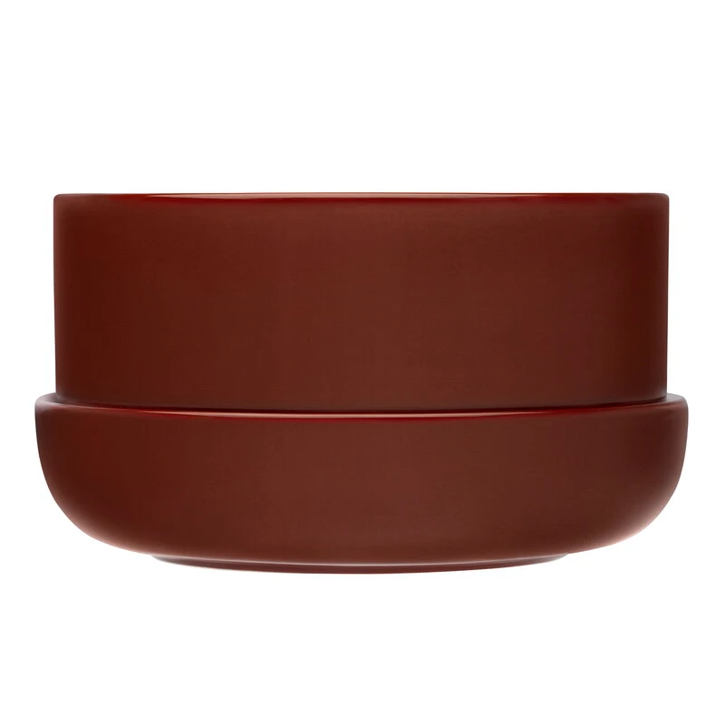 Iittala Nappula Blumentopf Mit Untersetzer, 240 X 130 Mm, Braun 3 Iittala Nappula Blumentopf Mit Untersetzer, 240 X 130 Mm, Braun