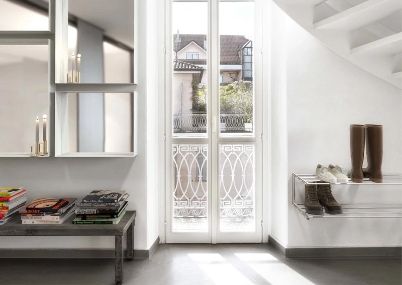 FROST Spiegel Unu 4132, 40 X 40 Cm, Weiß 4 FROST Spiegel Unu 4132, 40 X 40 Cm, Weiß – Bild 2