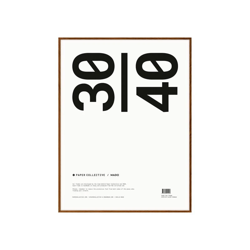 Rahmen, Eiche Dunkel 5 Rahmen, Eiche Dunkel – Bild 3