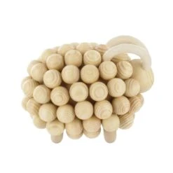 Pohjanpässi Figur, Lackiertes Holz