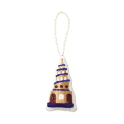 Ferm LIVING Gesticktes Copenhagen Ornament, Erlöserkirche