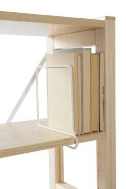 Wire Buchstütze, Quadratisch, Weiß -Wohnaccessoires Angebote A5575 neli valk2 Lundia