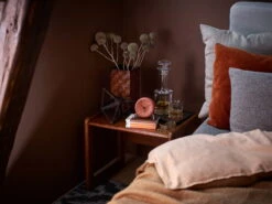 AJ City Hall Tischuhr Mit Wecker, Blasses Orange 12 AJ City Hall Tischuhr Mit Wecker, Blasses Orange -Wohnaccessoires Angebote AJ 43692 04