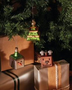 Alessi Cubik Tree Weihnachtskugel -Wohnaccessoires Angebote ALGJ02 4 VS