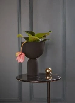 AYTM Torus Blumentopf, M, Schwarz -Wohnaccessoires Angebote AYTM 01 194