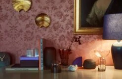 AYTM Windlicht Tota, Bernsteinfarben – Schwarz -Wohnaccessoires Angebote AYTM DAY02 04 378 1