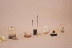 AYTM Kerzenhalter Grasil, Grün/gold -Wohnaccessoires Angebote AYTM DAY02 07 318