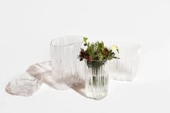 Melt Schale, M, Transparent -Wohnaccessoires Angebote Antrei Hartikainen Melt XL L M S size clear