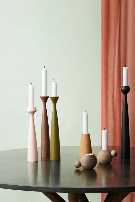 Rose Kerzenhalter, Eiche Geölt 4 Rose Kerzenhalter, Eiche Geölt – Bild 2