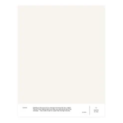 Cover Story Farbmuster, 001 PATTI – All White