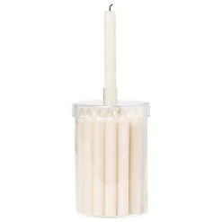 Ferm LIVING Countdown To Christmas Kerzen, Cremeweiß