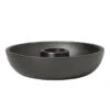 Ferm LIVING Bowl Kerzenhalter, Einzeln, Schwarz