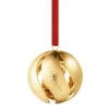 Georg Jensen Ornament 2022, Sammlerstück, Kugel, Vergoldetes Messing -Wohnaccessoires Angebote GJ10020118
